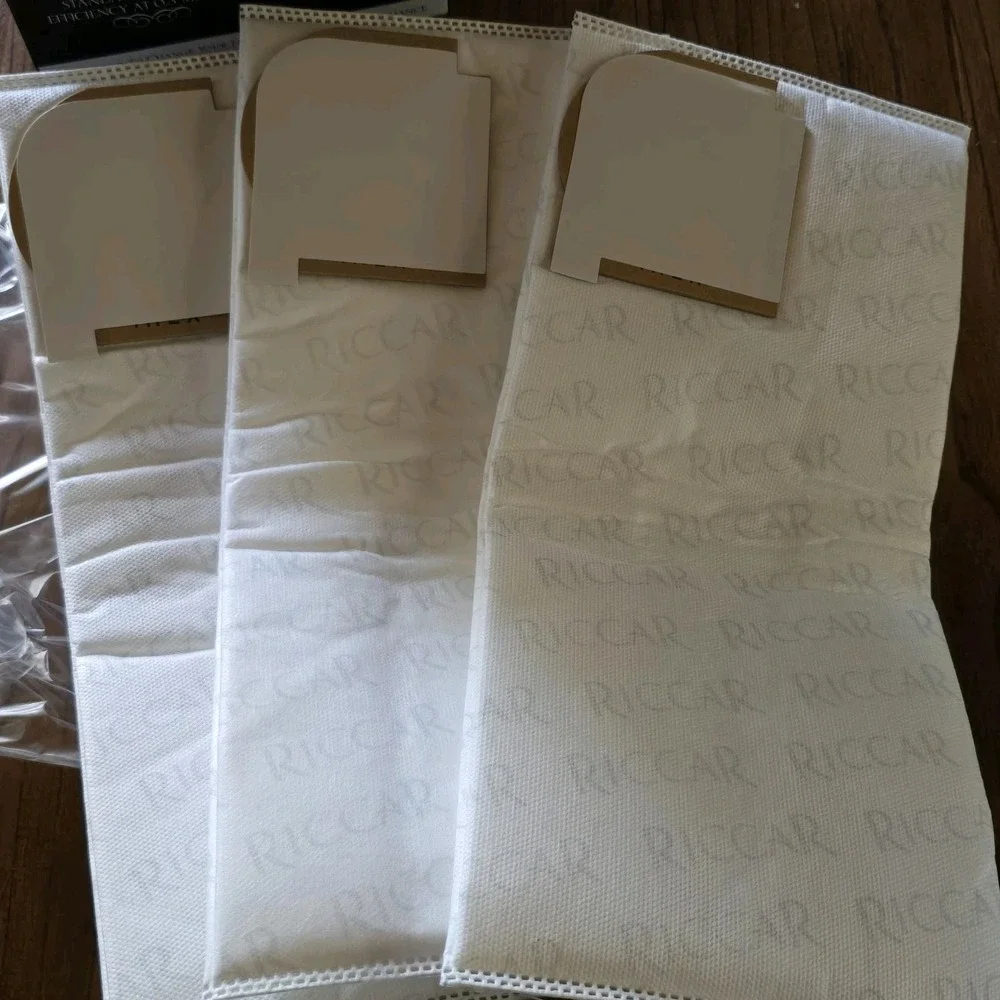 Riccar Radiance RADP & RAD HEPA Filtration Vacuum Bags Type 3‎ Pack Open Box